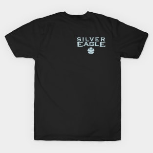 Silver Eagle - Back Print T-Shirt